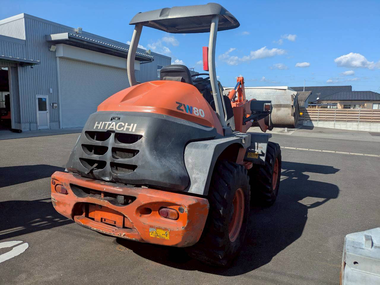 日立 ホイールローダー ZW80の買取写真3